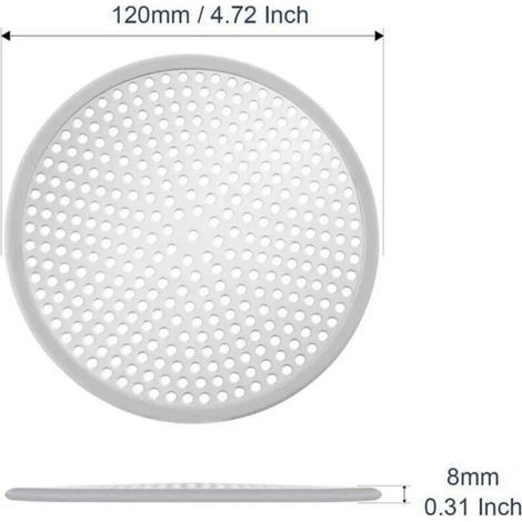 3-teiliger Haarfänger für Dusche und Badewanne, 120-mm-Haarfilter, Duschgitter, Anti-Haar-Badewannenfilter, Anti-Haar-Badewannengitter, für Küche und Bad/Dusche (1/4)