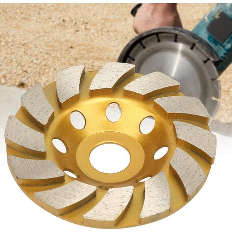 Meule diamantée segmentée 100 x 20 mm, disque de coupe pour béton, marbre et granit (1/5)