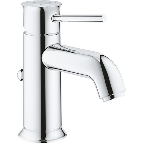 GROHE Quickfix Start Mezclador de lavabo clásico con apertura central de agua fría, talla S