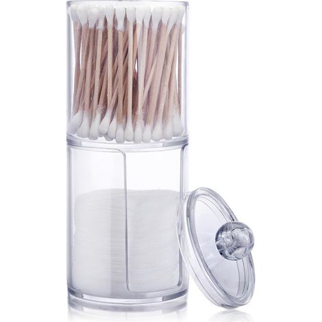 Boîte de rangement cosmétique ronde multifonctionnelle à double couche - achat hors ligne, envoyez la liste au fournisseur via QQ. (1/5)