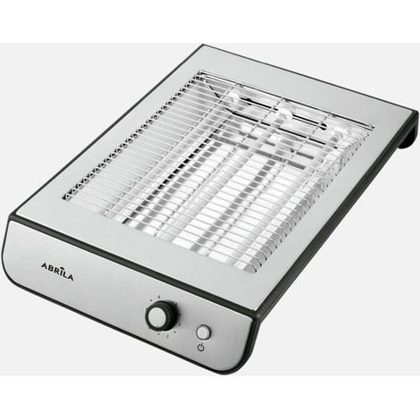 Tostador horiz.serpis neg/cr 900w 3tub.quarz.temp band.recogemigas,ace.inoxid.6,5x35,5x21c