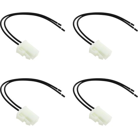 2 Paires Douille Faisceau 2 Broches Feu Latéral 18cm remplace OEM 34304-SH3-A01 Compatible avec Honda Accord Civic 1993-98 Civic Del Sol (1/2)