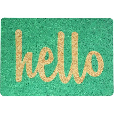 Paillasson Antidérapant Absorbant Motif Lettres 3D Pour Salle De Bain Cuisine Tapis D Entrée 40x60cm (1/5)