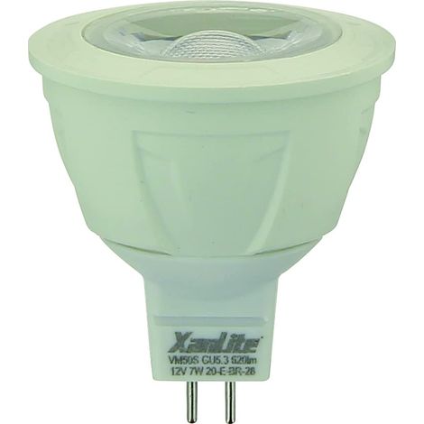 Ampoule LED Spot Culot GU5.3 - Ampoule Spot LED Angle D'Éclairage Focalisé 36°- Ampoules LED Lumière Blanche 7W Équivalant 50W 620 Lm - Ampoule LED Lumière Blanc Neutre Douille GU5.3 - VM50SCW (1/5)