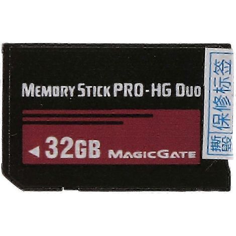 Carte mémoire Memory Stick MS Pro Duo HX 32 Go compatible avec les appareils photo Sony PSP et PSP (SD) WHBYV (1/4)