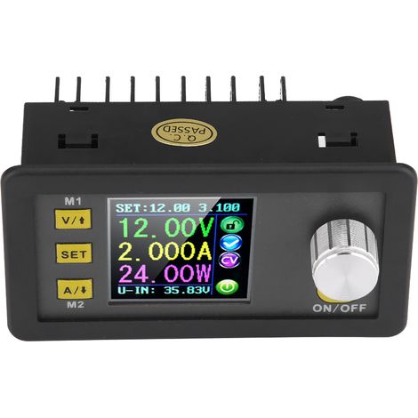 DPS5005 Programmierbares Konstantspannungs-Abwärtsnetzteilmodul mit Farb-LCD-Display (1/5)