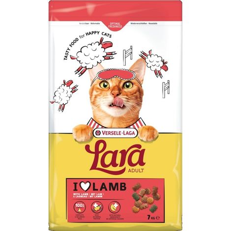 VL-Lara Adult Agneau, aliment pour chats adultes à l'agneau, 7 kg
