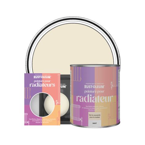 Peinture pour Radiateur, Finition Mate - Calcaire (1/3)