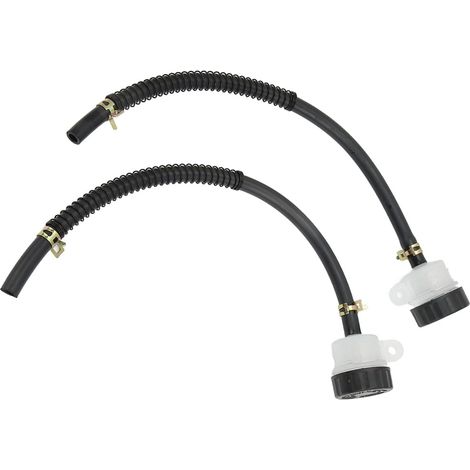 Paire de Réservoirs d'huile Liquide de Maître-cylindre de Réservoir de Frein Avant de Moto Universel - de Maître-cylindre de Frein Durable et étanche avec des Marquages pratiques pour VTT (1/5)