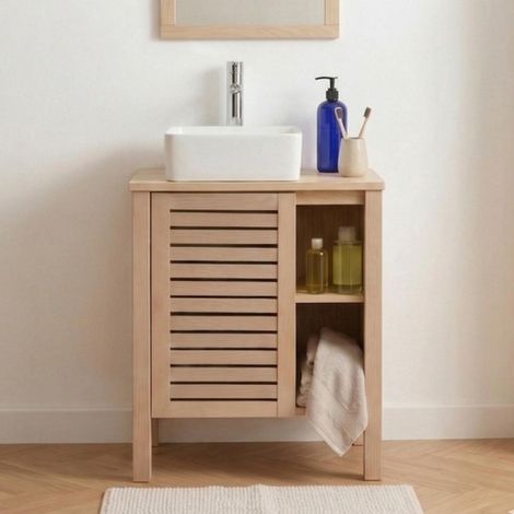 Badset 60cm, Waschbecken und Armatur TALIX (1/5)