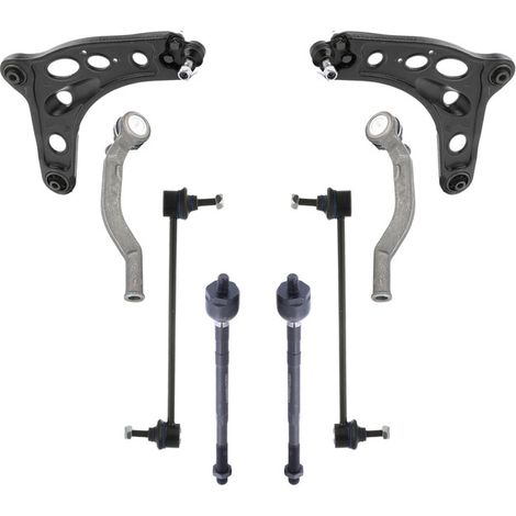 KIT BRACCIO OSCILLANTE 8 PEZZI COMPATIBILE CON OPEL VIVARO B Furgone (X82) 1.6 CDTI (05) / Kit Sospensione Completo OE/OEM / Bracci Oscillanti + Testine Sterzo / Sostituzione Diretta OEM