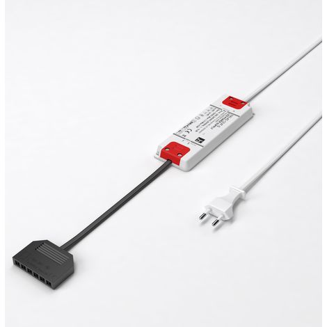 Halemeier EVG 12VDC 0-40W incl.6-fach Vert. 200-240V,50/60Hz 2m EFS (1/5)