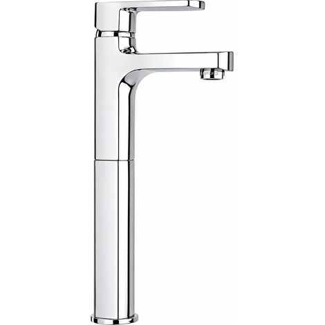 Mitigeur haut 292,5 mm pour lavabo Paini Ovo 86CR205LL Chromé - Sans vidage (1/3)