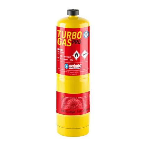Bombola di gas propilene 400 g per turboset 110 Oxyturbo (1/2)