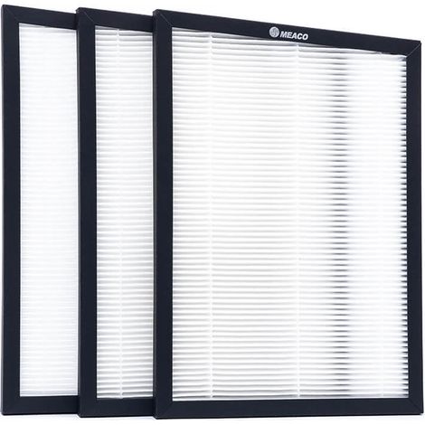 MEACO Filtro HEPA a basso consumo energetico 12L 3 pezzi