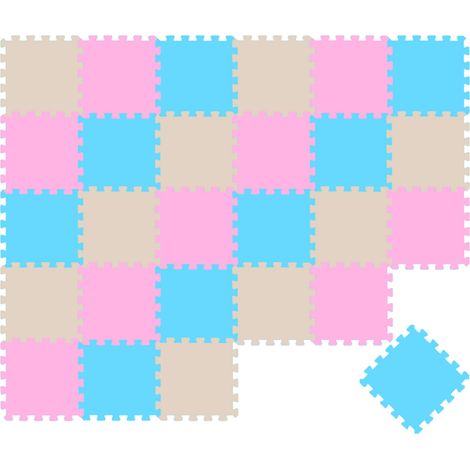 27 Tapis de Sol épais pour Bébé Enfant - 30x30 Dalles Puzzle Carré en Mousse EVA (1/5)