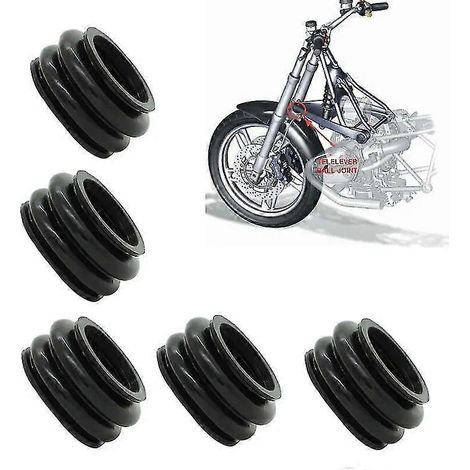 Telelever Kugelgelenk-Gummimanschette für BMW R1200GS ADV, R 1200 GS, R1200 GS, R1100GS, R1200R, R900RT, R850GS, R1150GS, R1150R – 5-teilig