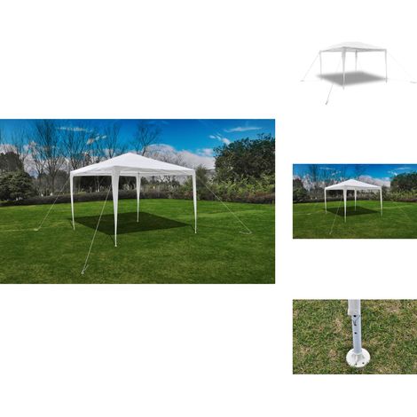 Pavillons & Partyzelte - Living Gartenpavillon mit Pyramidendach 3 x 3 m (1/5)