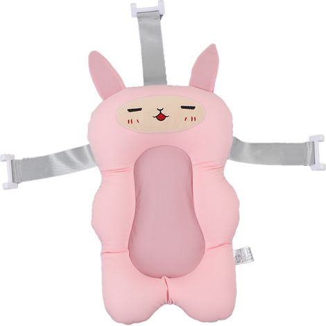 Coussin de bain bébé en forme de dessin animé avec sangle réglable, doux et flottant, type 3 (1/5)