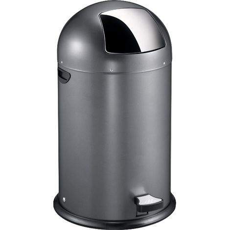 EKO - Kickcan 40 litres - Steel - foncé gris