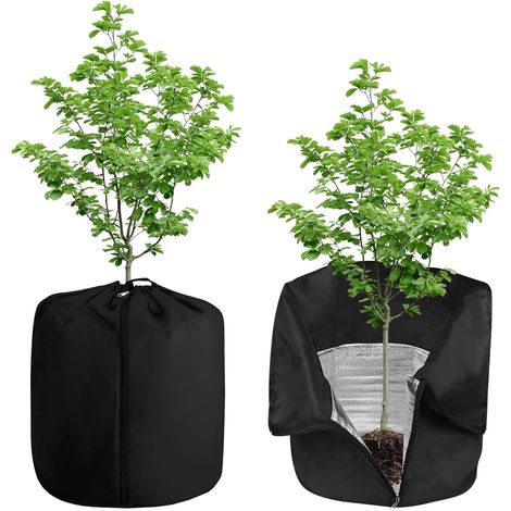 protection thermique pour plantes hivernale pour réutilisables 45 x 55 cm 2 pièces (1/5)