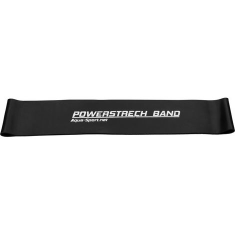AQUA-SPORT POWERSTRECH MINI BAND SCHWARZ 0,9 MM STARK AS6754 Widerstandsband