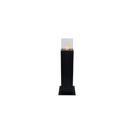 Kamin divina fire modern schwarz 3 kW verstärkter Stahl