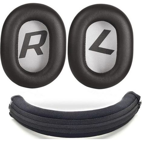 Bandeau de protection en cuir pour Plantronics Backbeat Pro 2 - Noir - Installation facile (1/4)