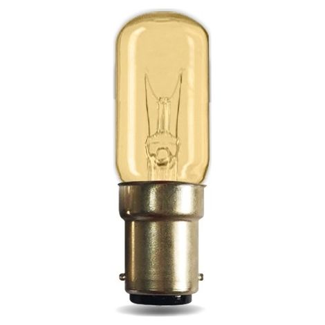 LAMPADINA INCANDESCENZA TUBOLARE B15D 15W 2800K