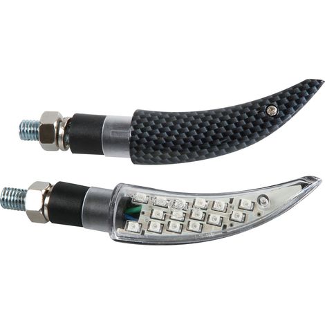 Katana, indicatori direzione a Led - 12V LED - Carbon