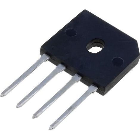 Puente Rectificador 400V 12Amp 270A 4pin Plano (1/2)