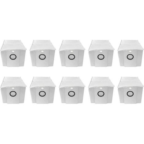 10pcs Dust Bags pour MYBOT X7 PRO Robot Aspirateur avec Serpillière 4 – Filtration Layers Dust Bags Household CleaningParts (1/5)