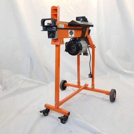Forest Master FM5TW-TC 5 ton Electric Log Splitter with Work Bench, Guard & Trolley (1/3)