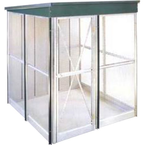 Gabbia box per animali Rio 25 Ropet maglia 25x25mm filo 2mm 191x191cm