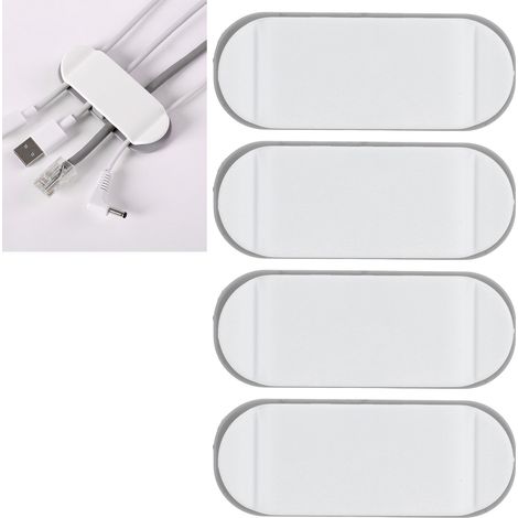 Set mit 4 multifunktionalen Kabelclips für Datenkabel, Kabelorganisator für Zuhause und Büro (1/5)