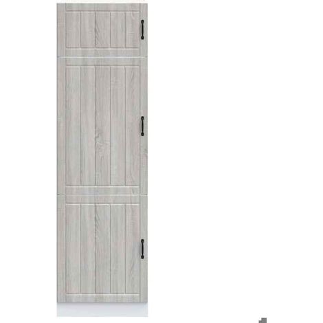 853873 Armoire de cuisine Lucca sonoma gris bois d'ingénierie (1/5)
