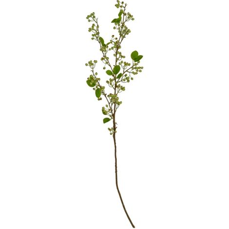 Mossberry Large Branch Artificial Flower - Plastic - L25 x W25 x H118 cm - Green
