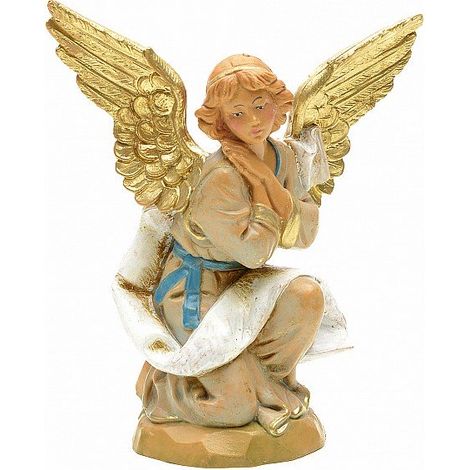ANGELO IN GINOCCHIO 12CM IN RESINA (F-139)