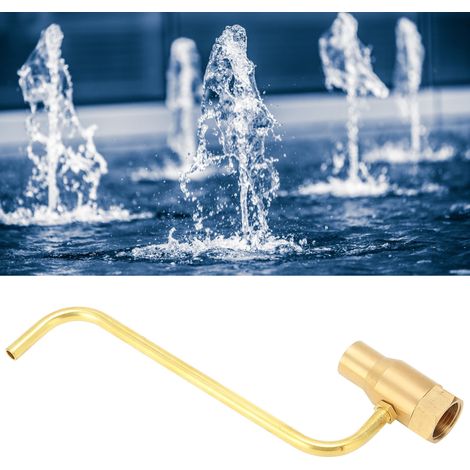 Embout Fontaine Brassé Injecteur Bouillonnant G1/2 Femelle pour Bassin et Paysage - Nozzle Jet Doux Oxygenation Pression 50-100Kpa (1/5)