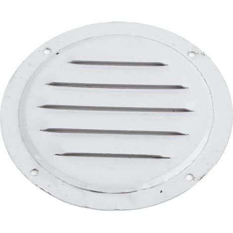 Bouche d'aération marine 304 acier inoxydable pour yacht bateau, grille de ventilation, diamètre 101,6 mm (4 pouces), accessoire bateau (1/5)
