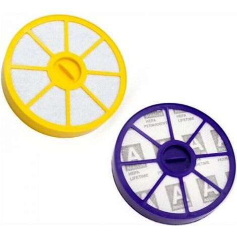 2er-Packung mit 2 kompatiblen Filtern für Dyson DC05, DC08, DC15, DC19, DC20 und DC21 Staubsauger, HEPA-Filter-Ersatzzubehör für die Serien Post und Pre Motor (1/3)