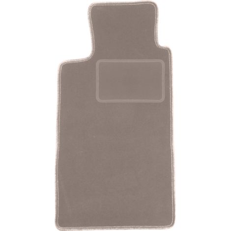 Tapis de sol conducteur en velours beige pour : Jaguar XJ6 X300 berline (1994-1997) (1/5)