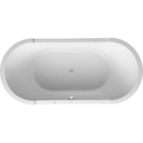 Duravit Whirlpool Oval Starck 1900x900mm Système d'air comprimé,