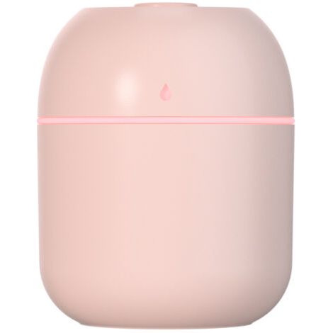 Sollbry Humidificateur d'air pour chambre à coucher, 220ml, humidificateur d'air simple, humidificateur d'air pour chambre à coucher, humidificateur d'air,pink