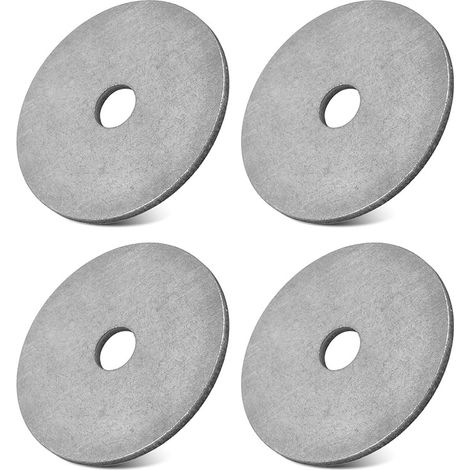 Rondelle en acier inox - lot de 4 - pour jalons de mesure bas profil (1/2)
