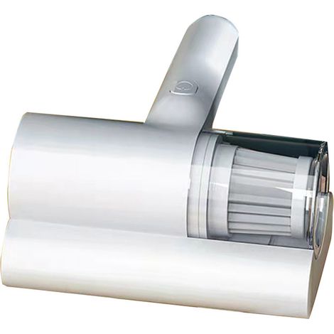 Aspirateur ménager manuel pour lit et matelas, petit appareil à ultrasons, UV anti-allergènes, couleur ivoire (1/5)