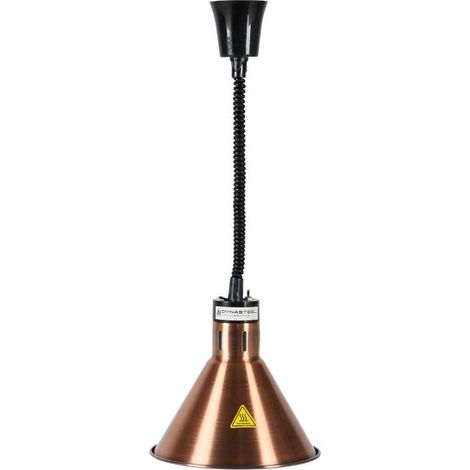 Lampe Chauffante Conique Cuivrée (1/5)