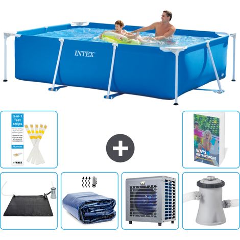 Rechteckiger Frame Pool - 260x160x65 cm - 7-teilig  S42 (1/5)