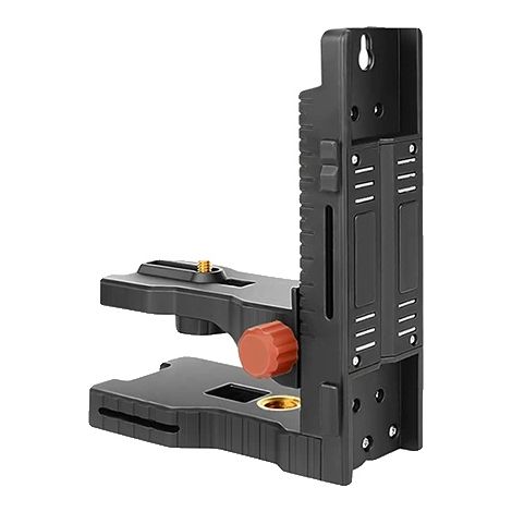 Support de niveau laser, équerre en L, compatibilité avec trépied, Marron (1/2)