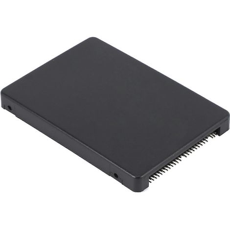 Carte adaptateur MSATA 44 broches vers disque dur/SSD IDE 2,5 pouces (MSATA vers PATA) avec boîtier (1/4)